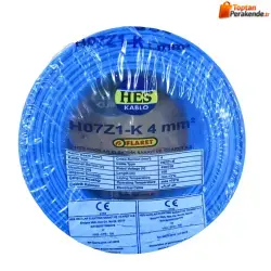 Hes 4 Mm Halojen Free Nyaf Kablo Mavi H07Z1-K